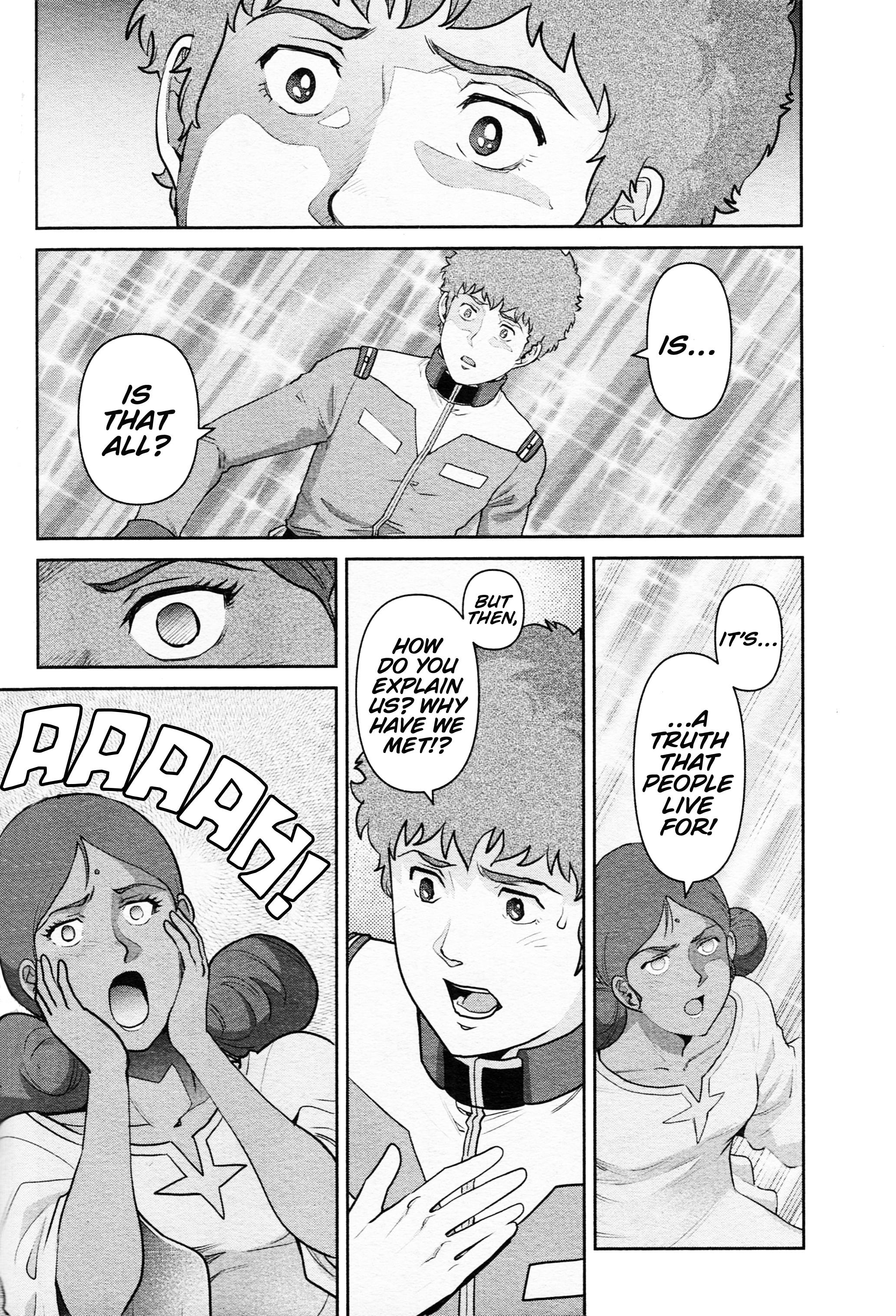 Mobile Suit Gundam Pulitzer - Amuro Ray Beyond The Aurora - Vol.2 Chapter 13: Report 13: Sayla Mass (Part 2)