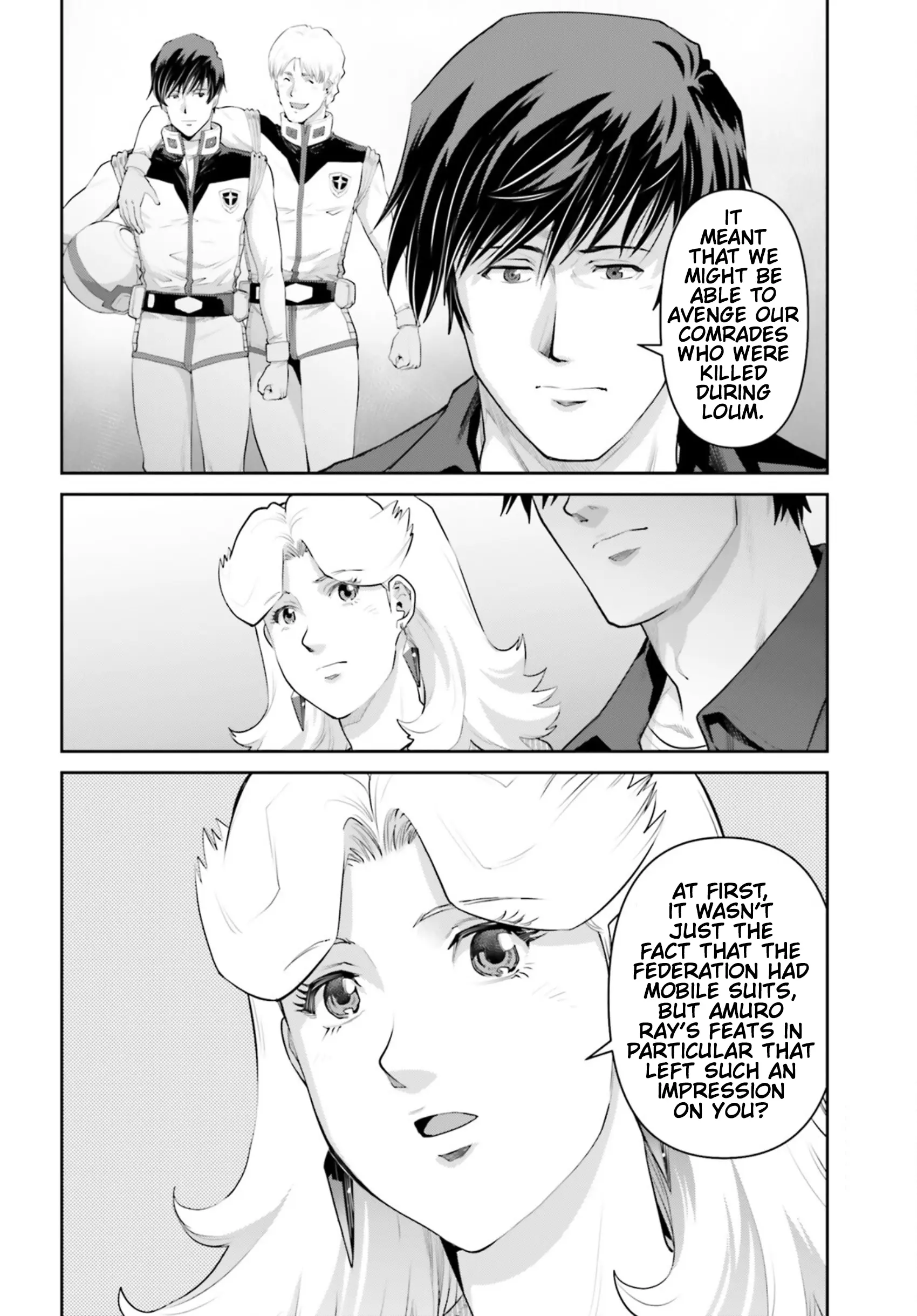 Mobile Suit Gundam Pulitzer - Amuro Ray Beyond The Aurora - Vol.4 Chapter 25: Yuu Kajima (Part 1)