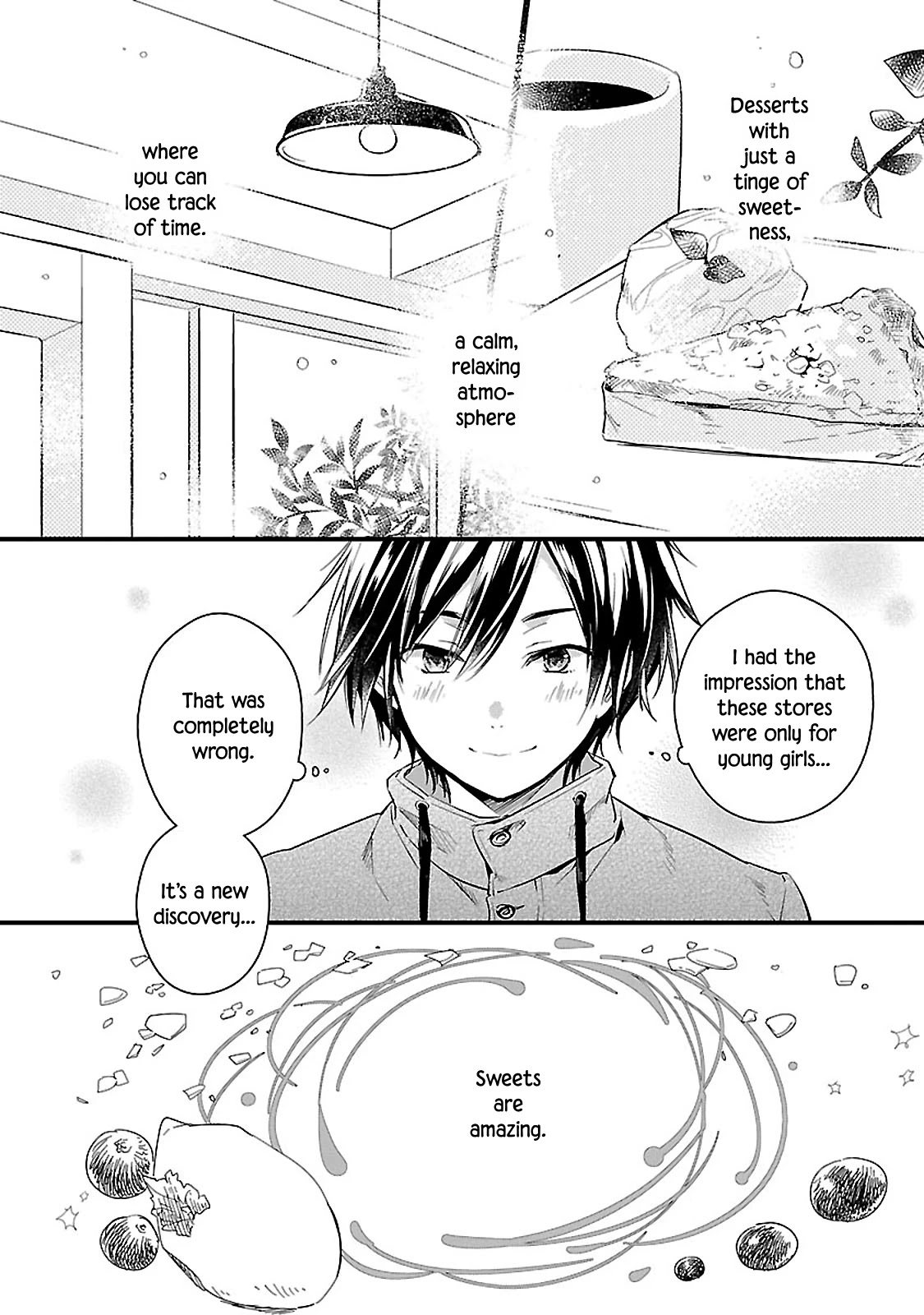 Sweets Conchert - Amami Danshi No Hinichijou - Chapter 9: Sweet.09