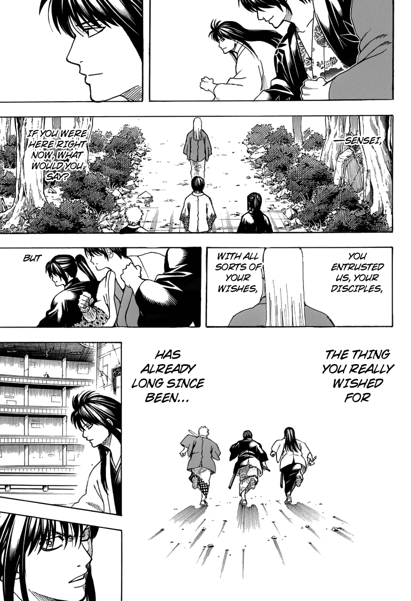 Gintama - Chapter 699: Gintoki And His Comrades