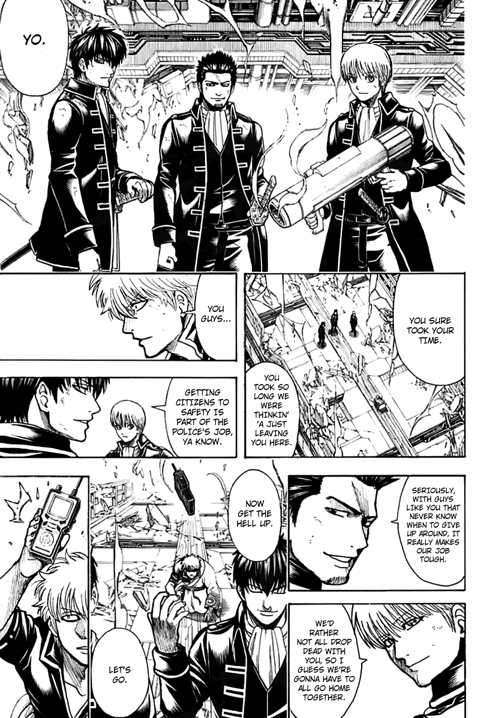 Gintama - Vol.77 Chapter 704: Nobody With A Natural Perm Is A Decent Guy