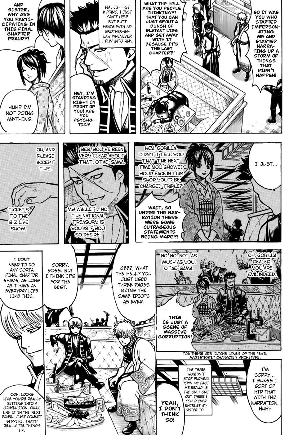 Gintama - Vol.77 Chapter 704: Nobody With A Natural Perm Is A Decent Guy