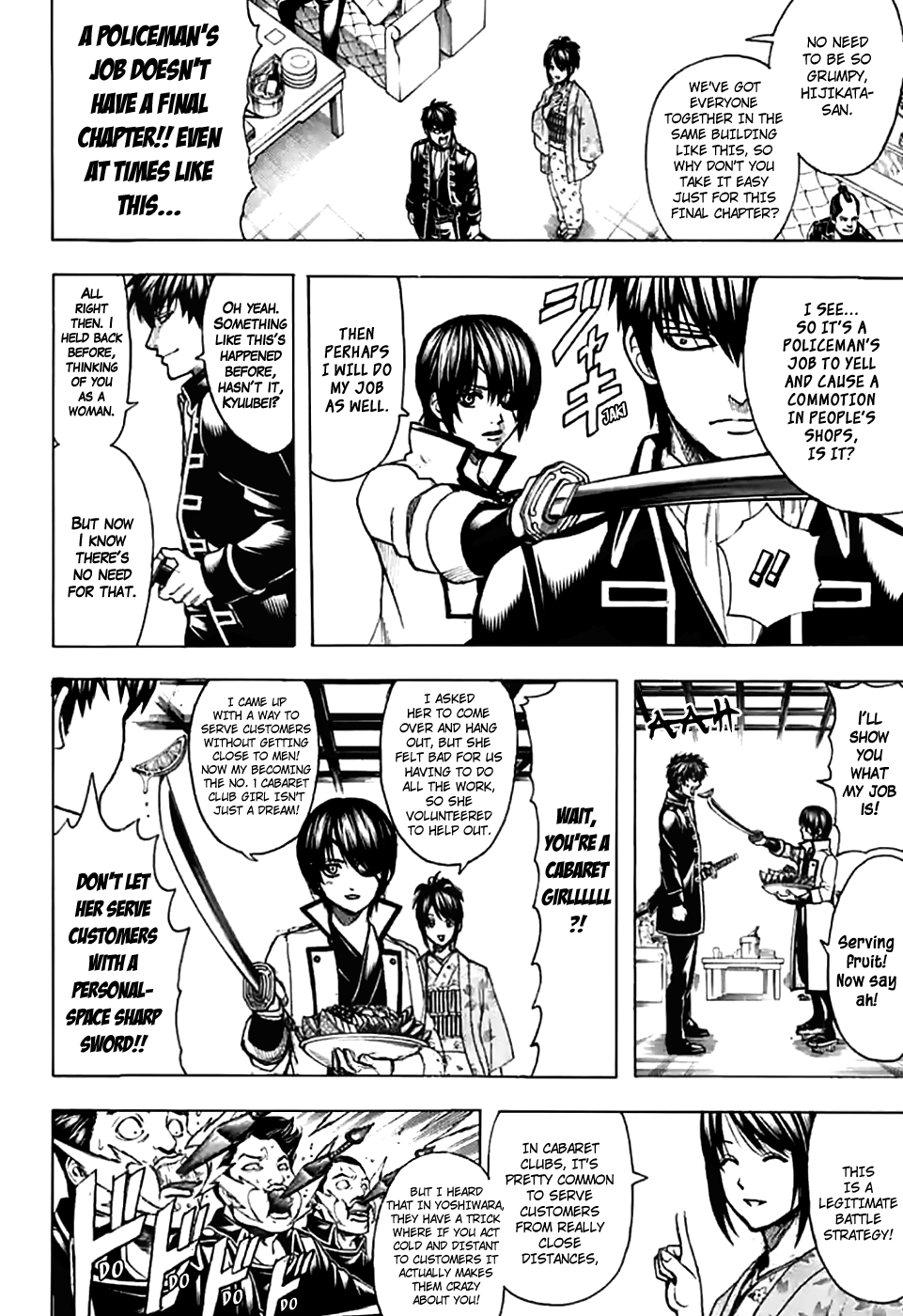 Gintama - Vol.77 Chapter 704: Nobody With A Natural Perm Is A Decent Guy