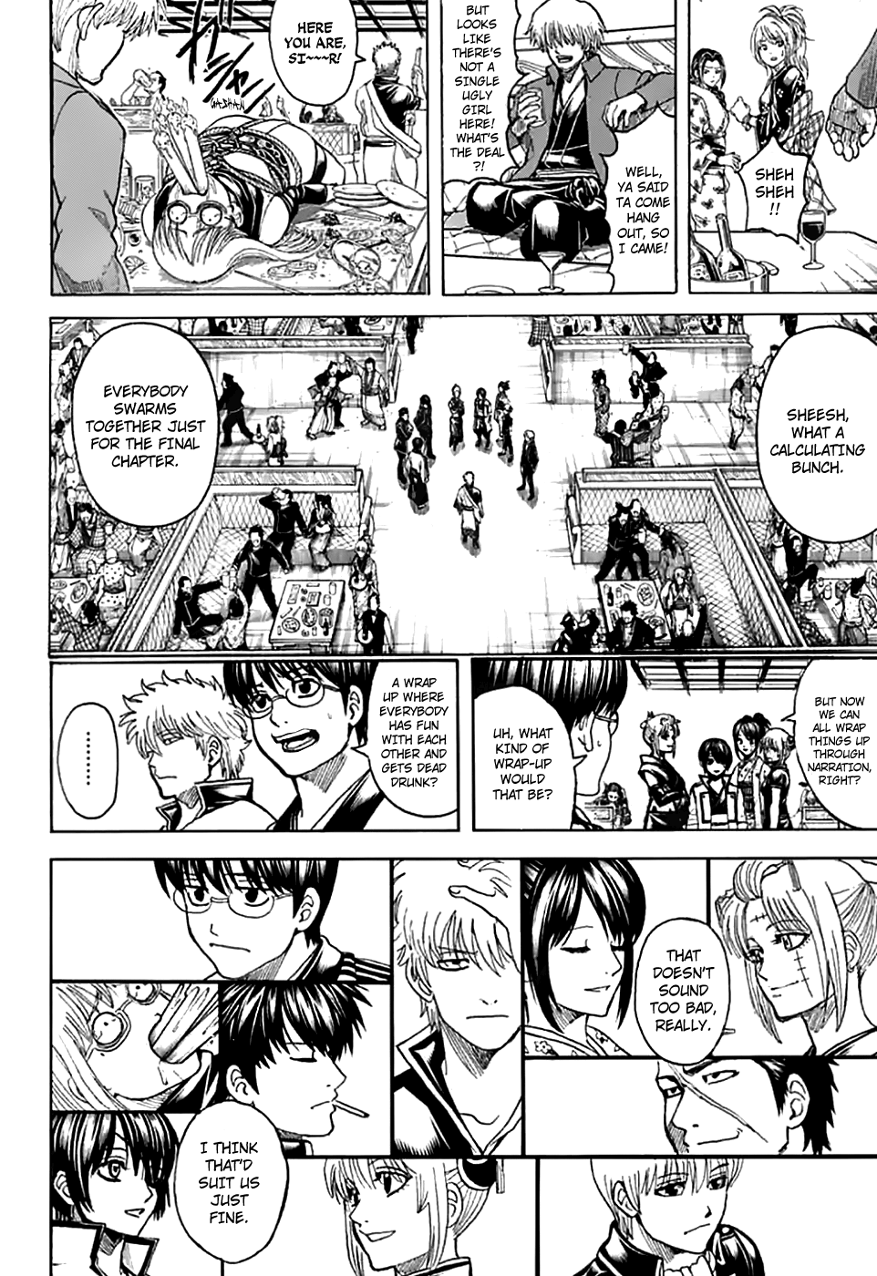 Gintama - Vol.77 Chapter 704: Nobody With A Natural Perm Is A Decent Guy