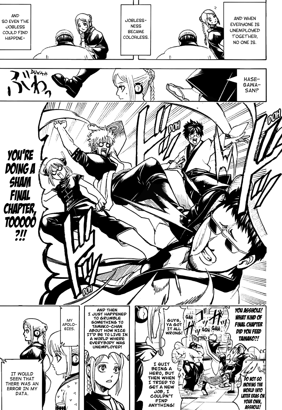 Gintama - Vol.77 Chapter 704: Nobody With A Natural Perm Is A Decent Guy