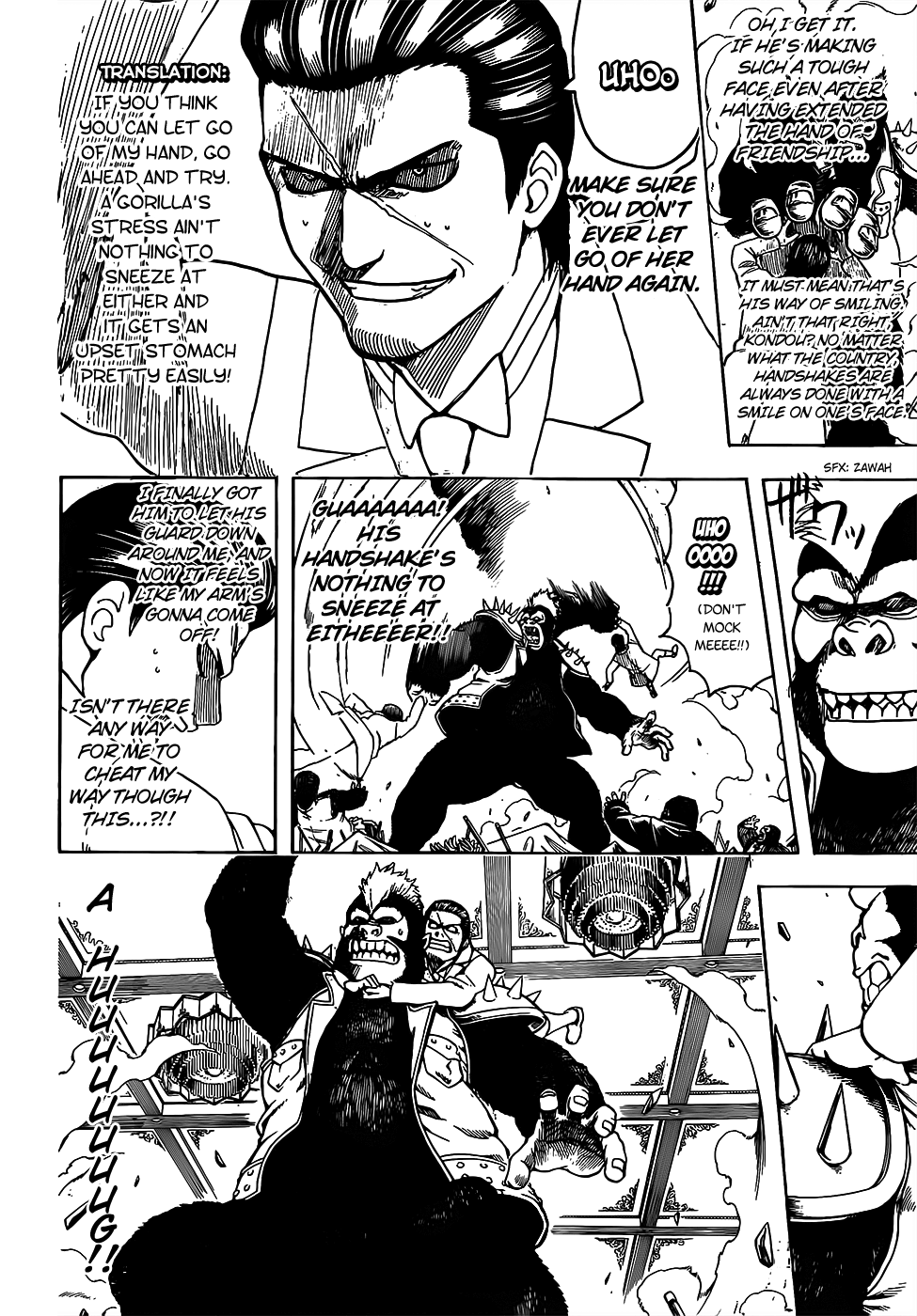 Gintama - Chapter 694: Gorilla Comes From The Gorilla And Is More Gorilla Than Gorilla