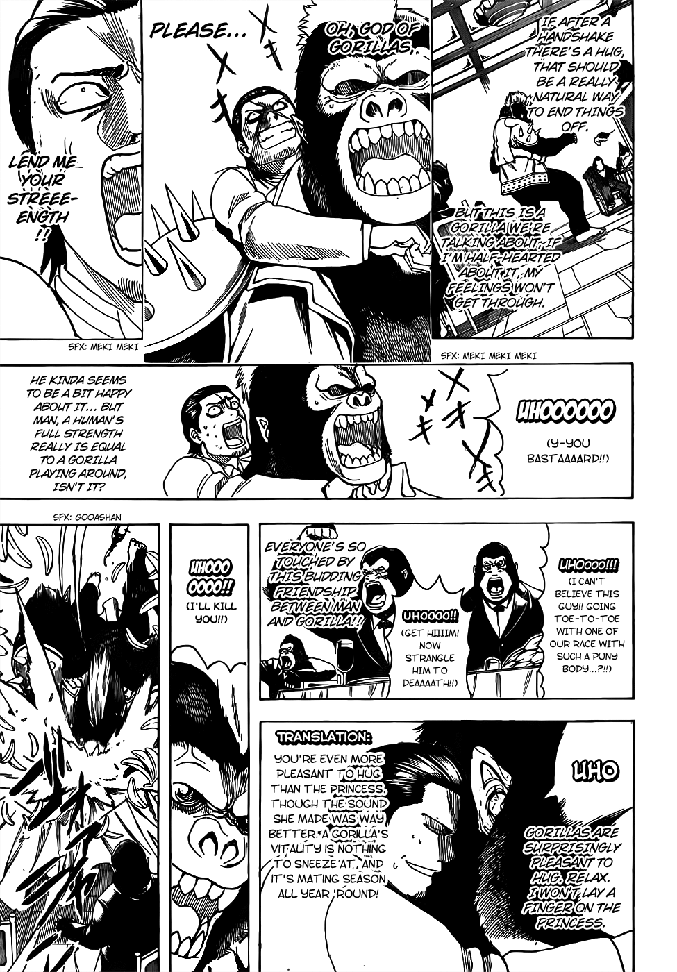 Gintama - Chapter 694: Gorilla Comes From The Gorilla And Is More Gorilla Than Gorilla