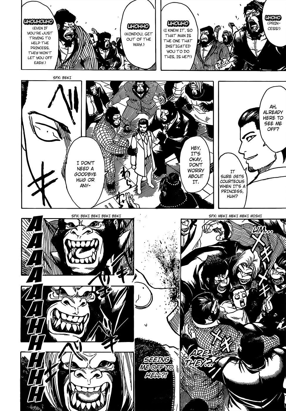 Gintama - Chapter 694: Gorilla Comes From The Gorilla And Is More Gorilla Than Gorilla