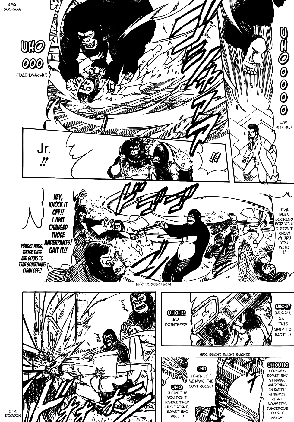 Gintama - Chapter 694: Gorilla Comes From The Gorilla And Is More Gorilla Than Gorilla