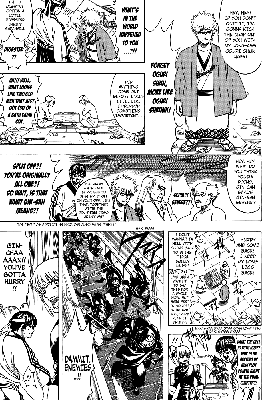 Gintama - Vol.77 Chapter 701: Homing Instinct