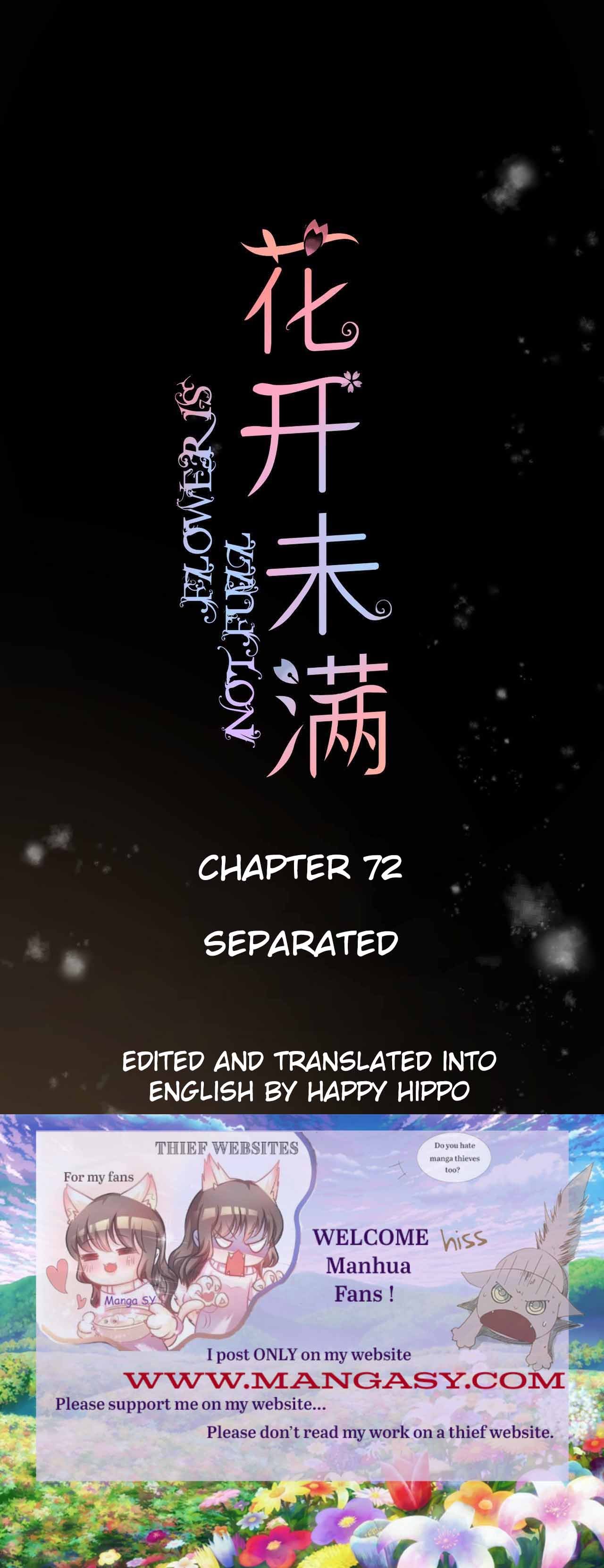 Flowers Not In Full Bloom - Chapter 72