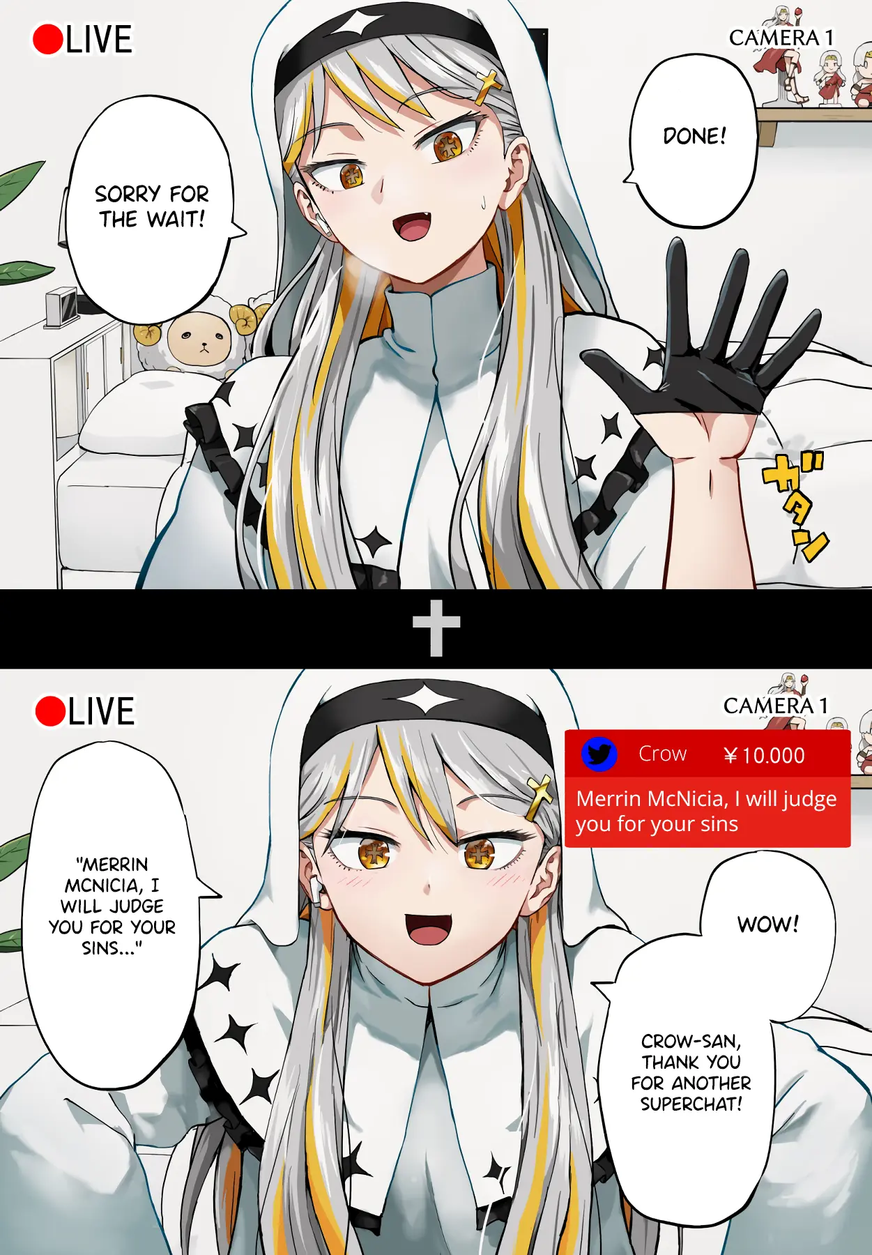 Vtuber Savior ✟ Messiah-Chan - Vol.1 Chapter 17