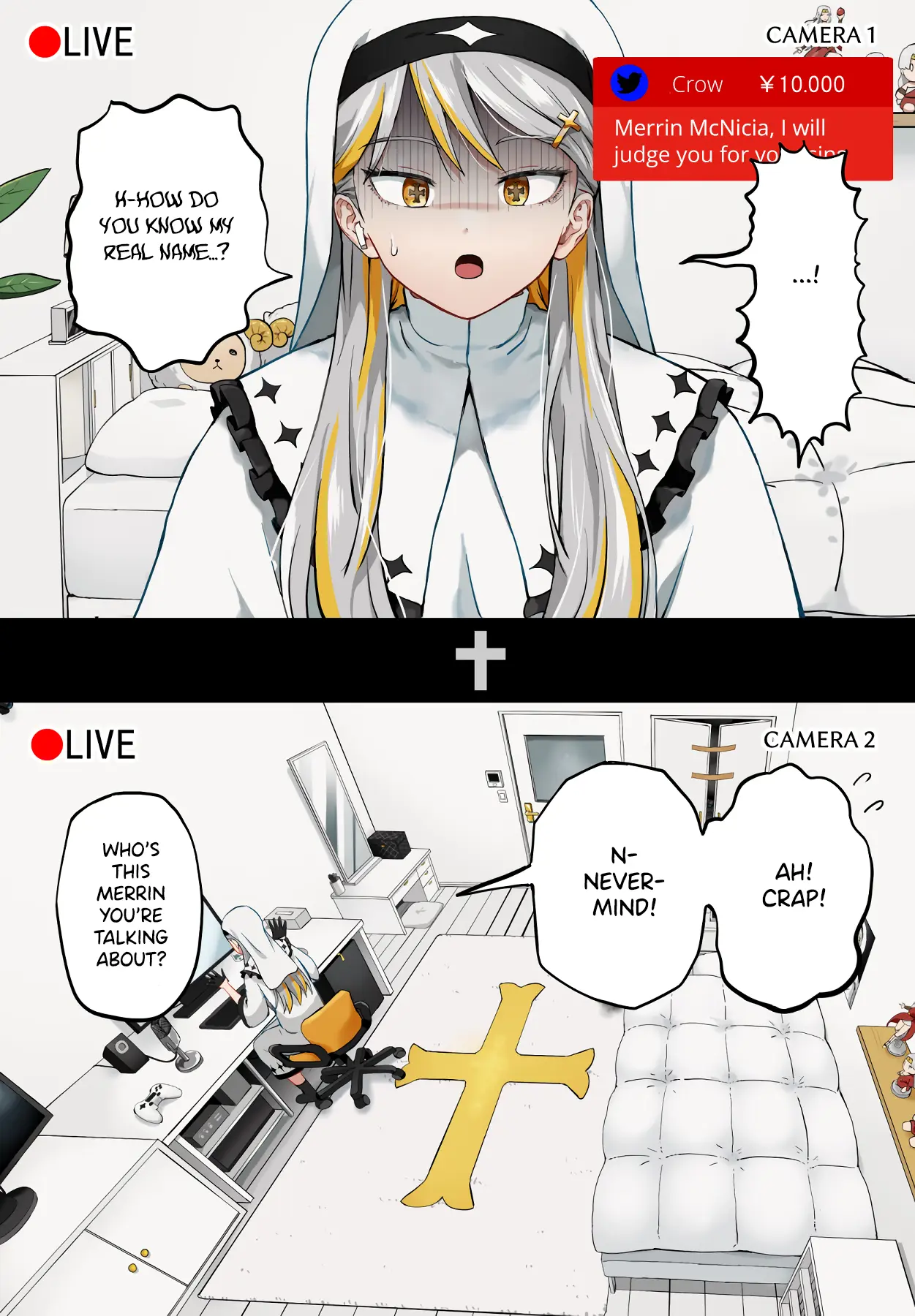 Vtuber Savior ✟ Messiah-Chan - Vol.1 Chapter 17