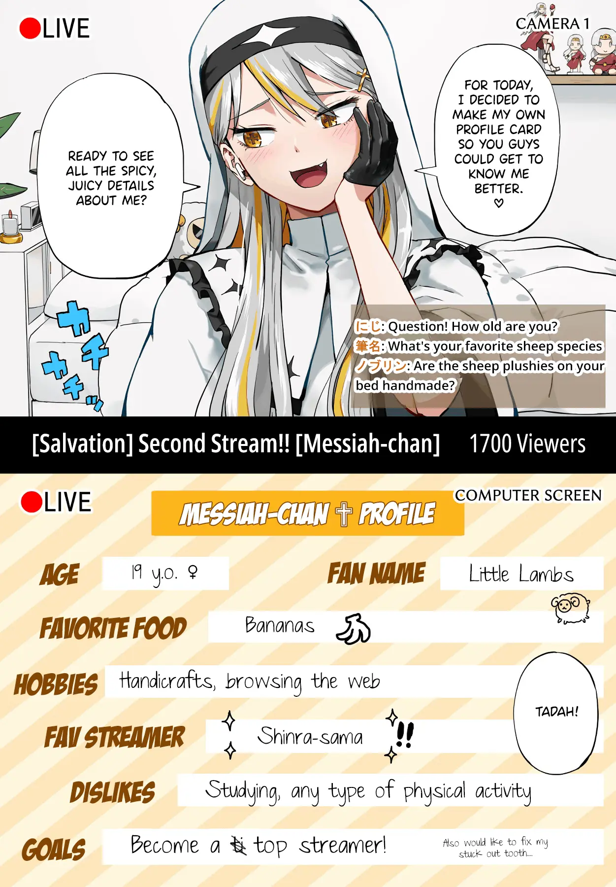 Vtuber Savior ✟ Messiah-Chan - Vol.1 Chapter 7