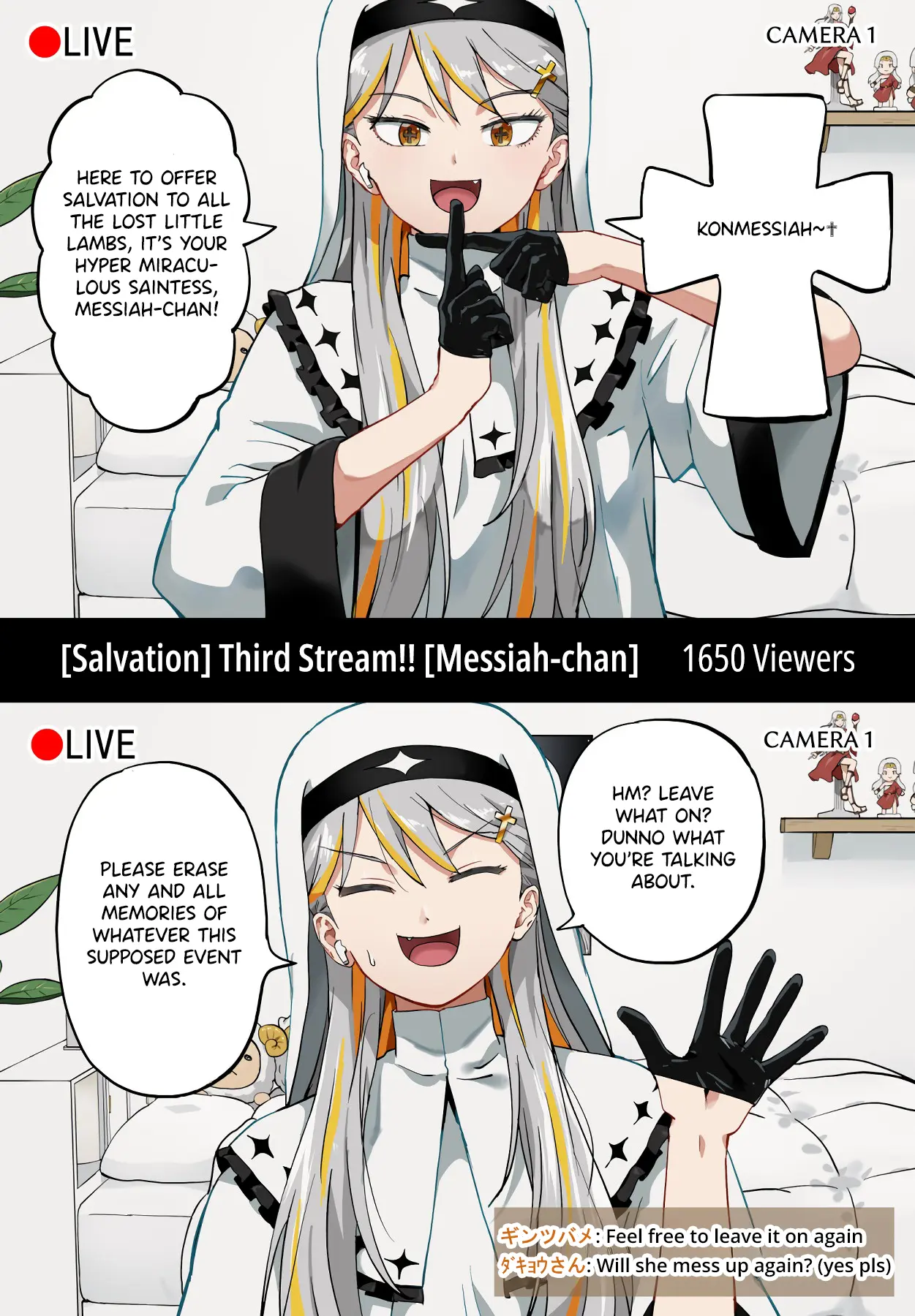 Vtuber Savior ✟ Messiah-Chan - Vol.1 Chapter 13