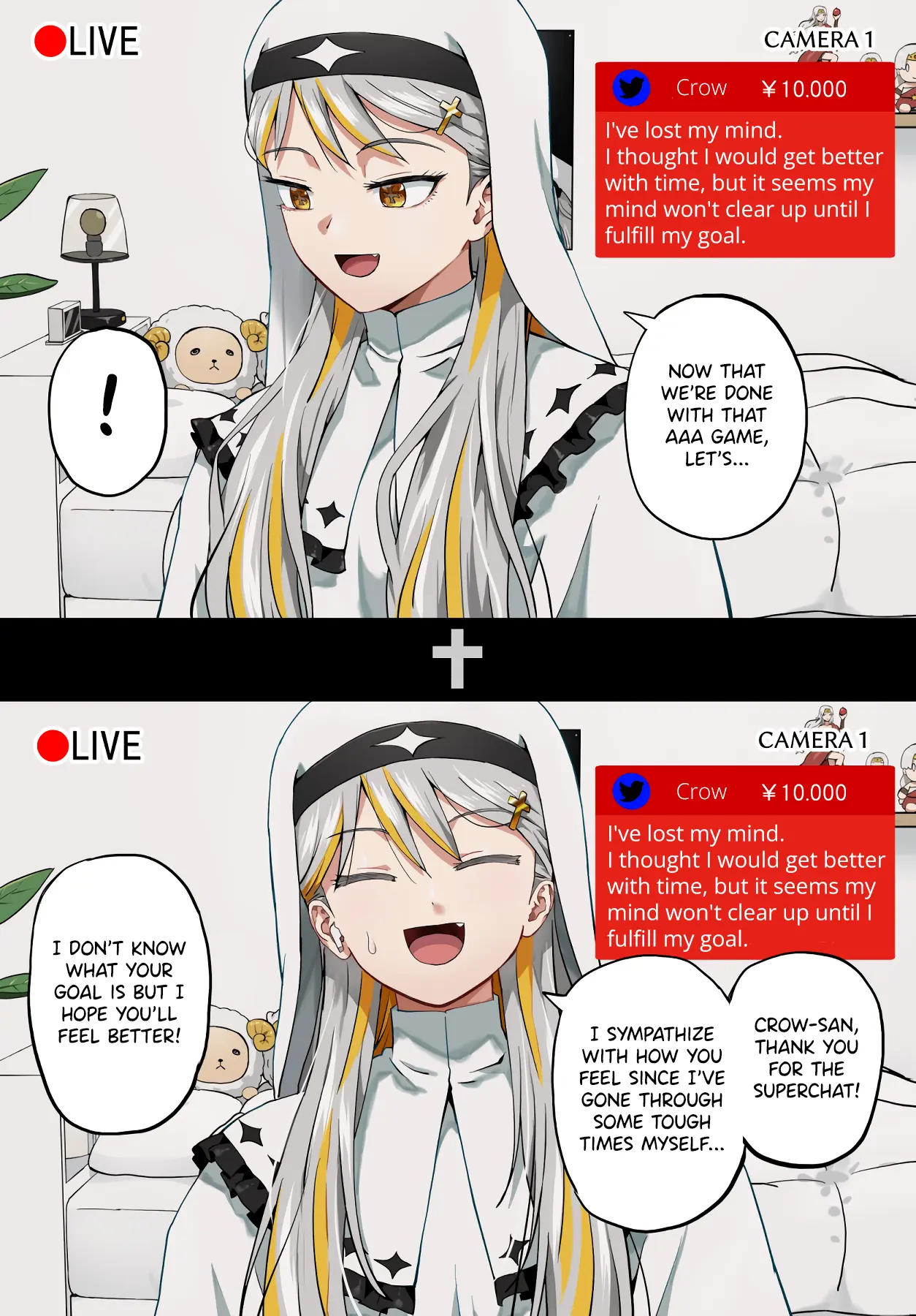 Vtuber Savior ✟ Messiah-Chan - Vol.1 Chapter 21