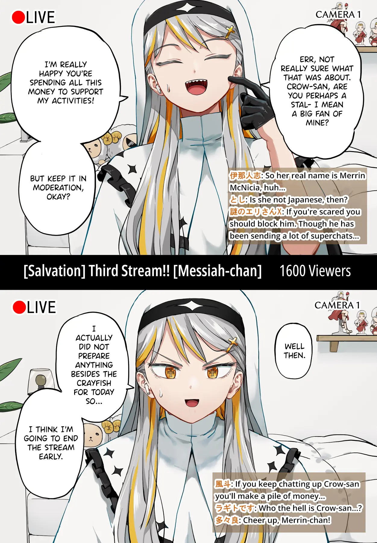 Vtuber Savior ✟ Messiah-Chan - Vol.1 Chapter 18