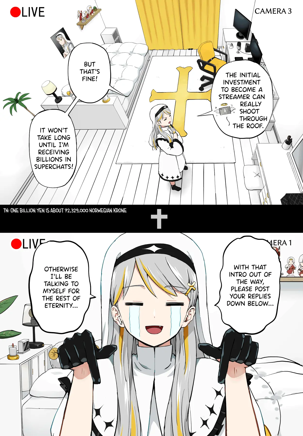 Vtuber Savior ✟ Messiah-Chan - Vol.1 Chapter 1