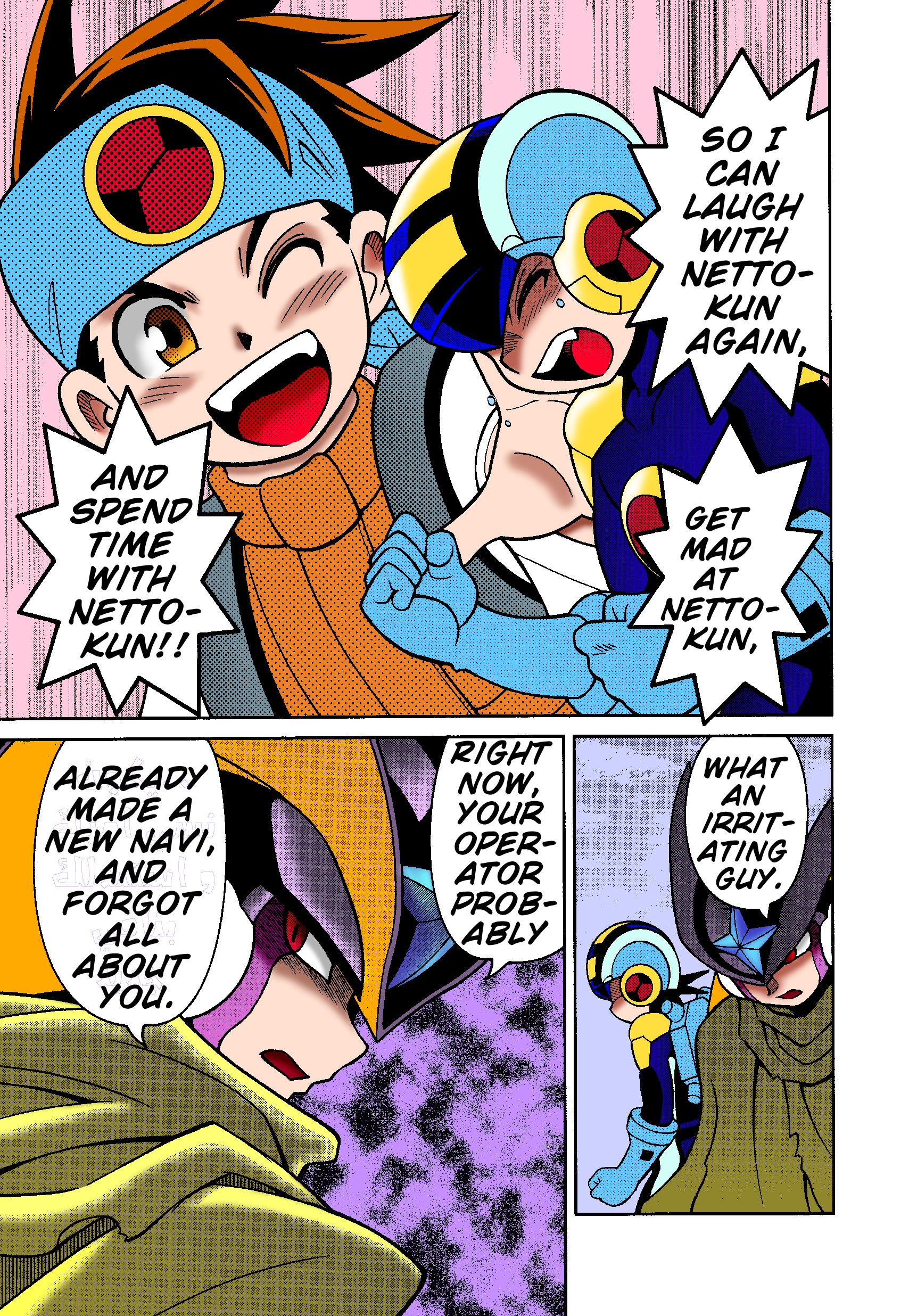 Mega Man Battle Network - Vol.13 Chapter 70.2: Pair's Journey Part 2 (Colored)