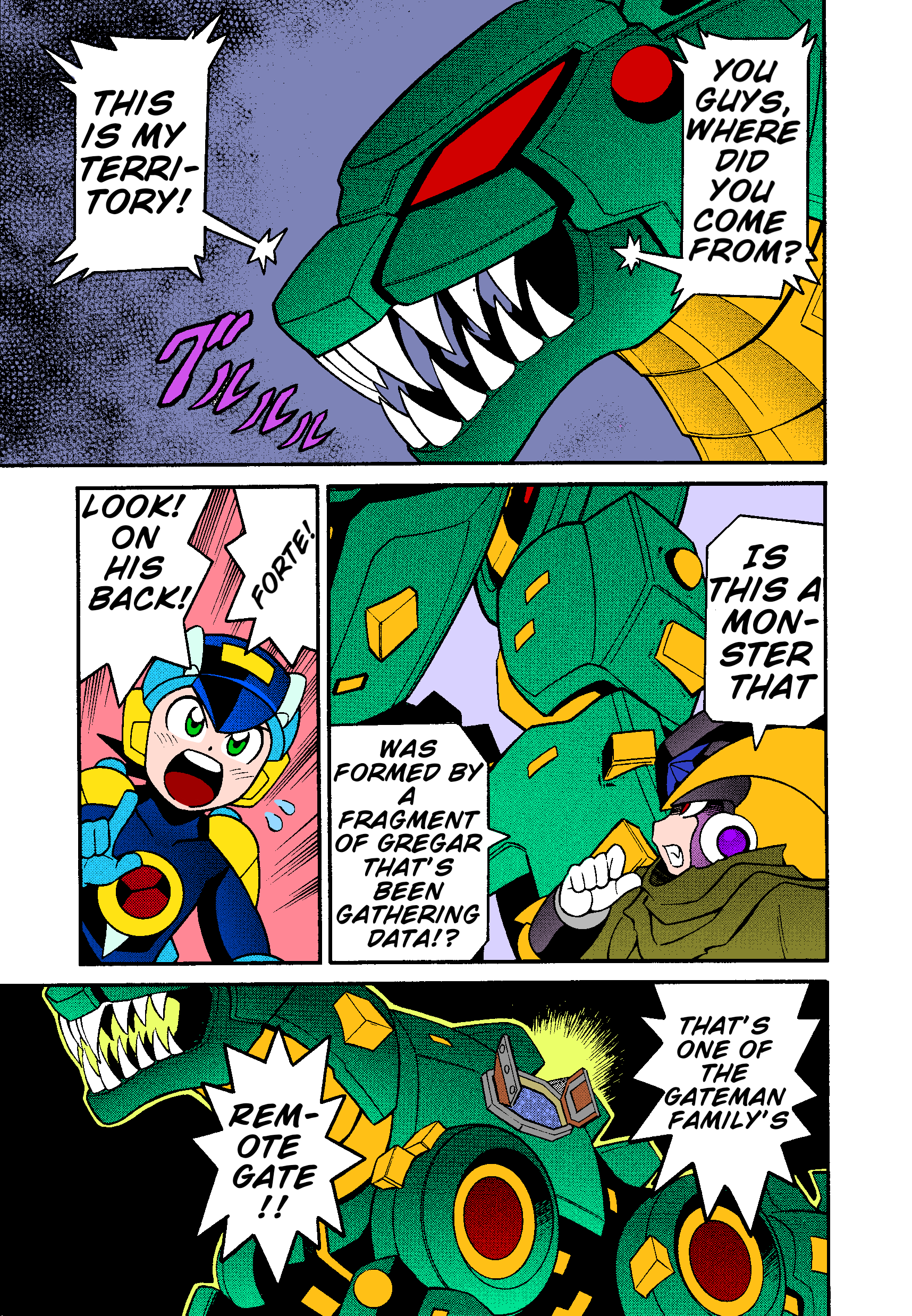 Mega Man Battle Network - Vol.13 Chapter 70.2: Pair's Journey Part 2 (Colored)