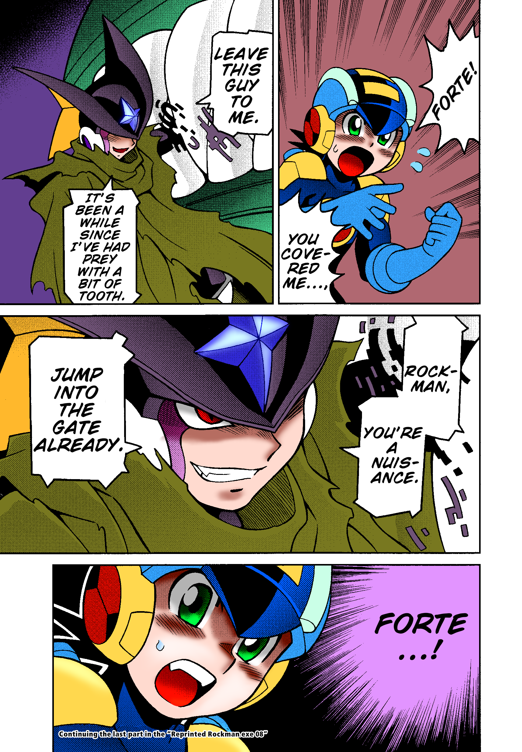 Mega Man Battle Network - Vol.13 Chapter 70.2: Pair's Journey Part 2 (Colored)