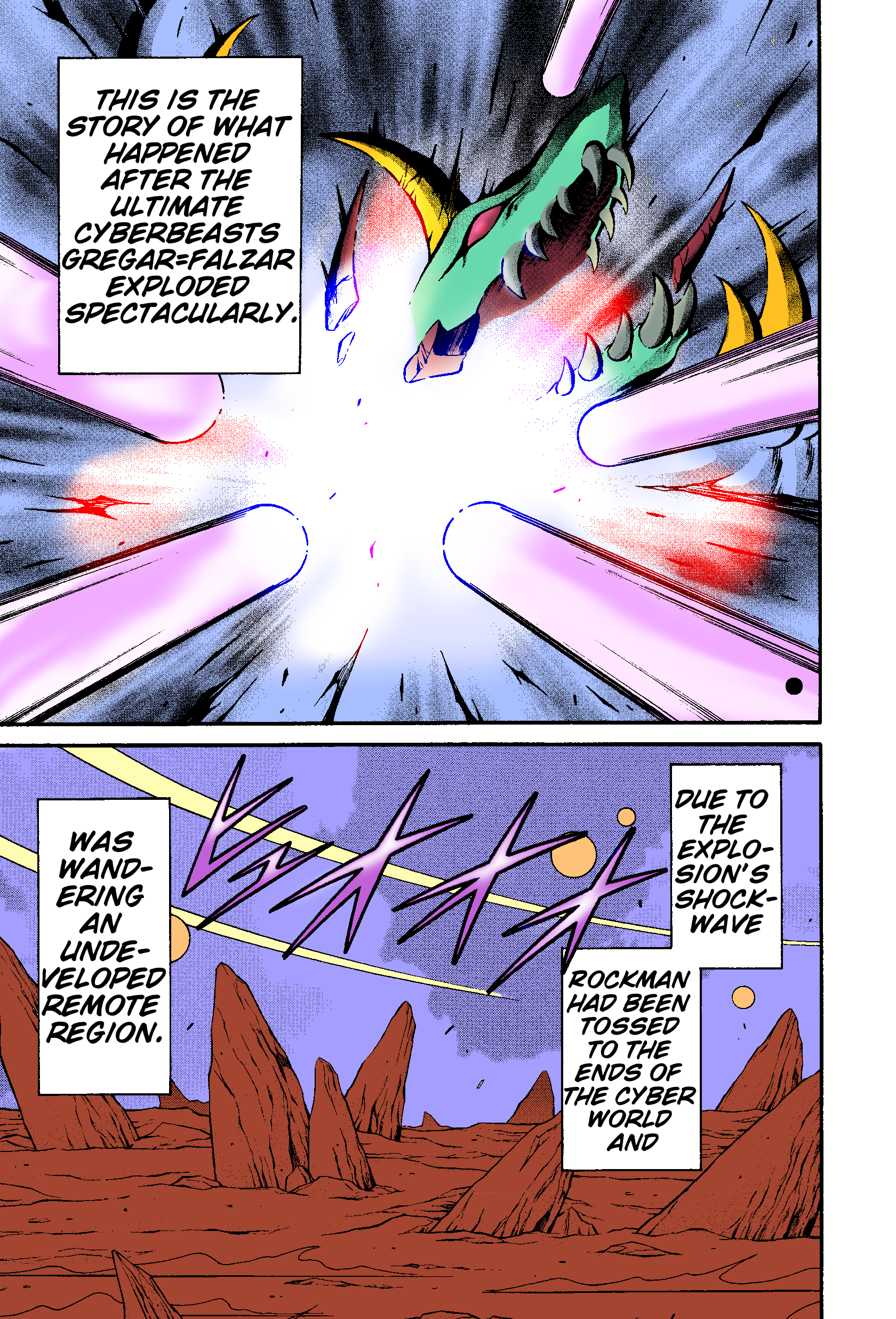 Mega Man Battle Network - Vol.13 Chapter 70.1: Pair's Journey Part 1 (Colored)