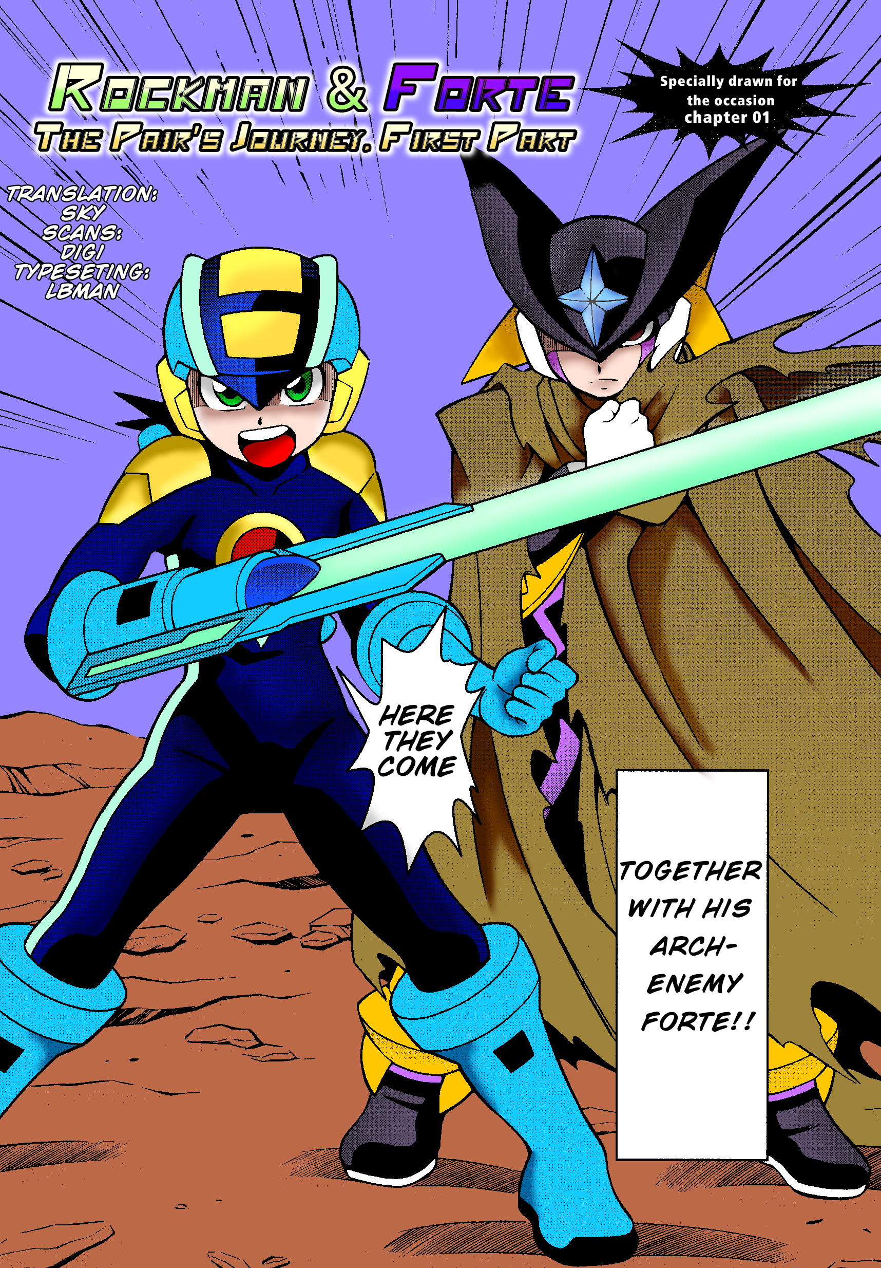 Mega Man Battle Network - Vol.13 Chapter 70.1: Pair's Journey Part 1 (Colored)