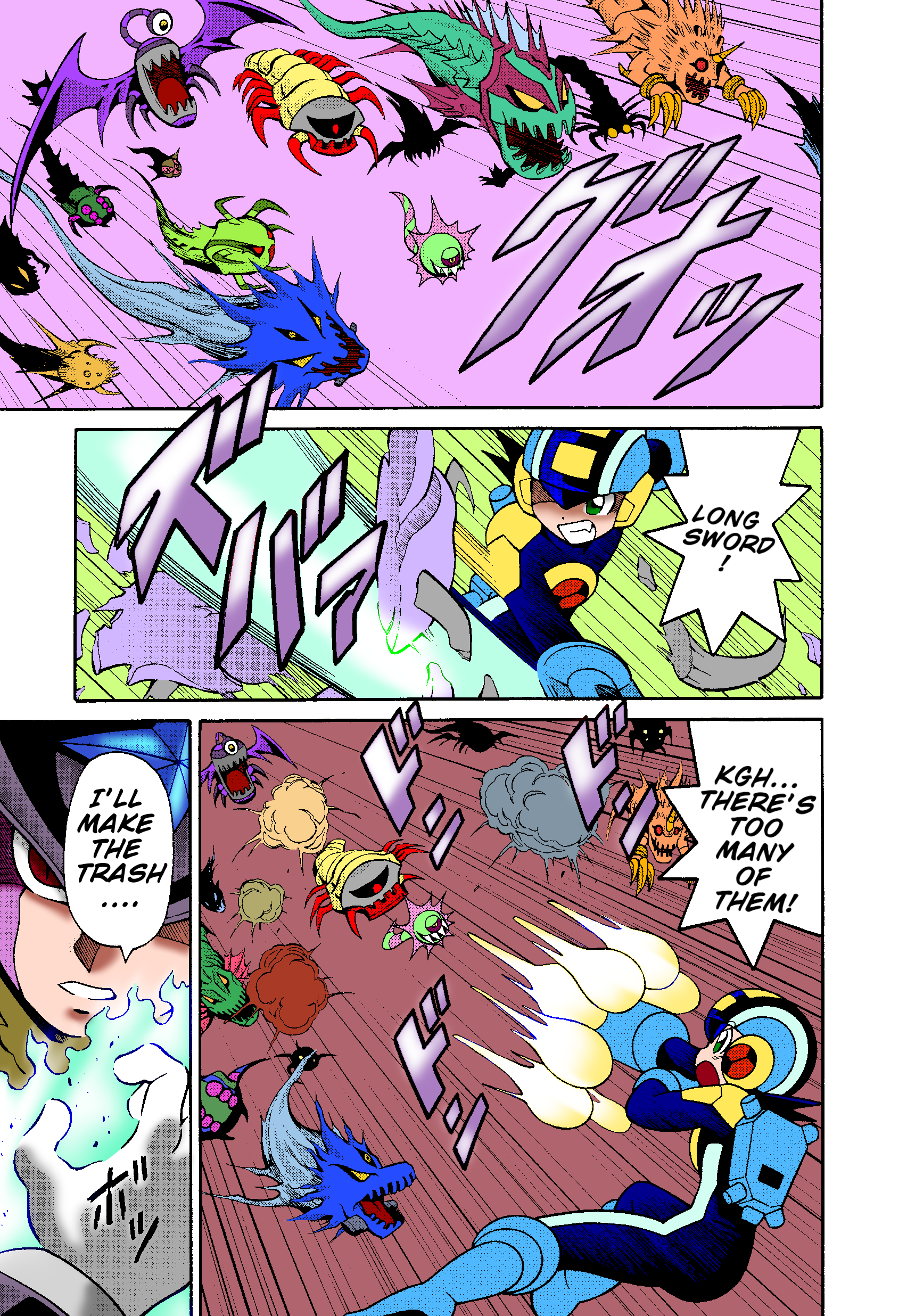 Mega Man Battle Network - Vol.13 Chapter 70.1: Pair's Journey Part 1 (Colored)