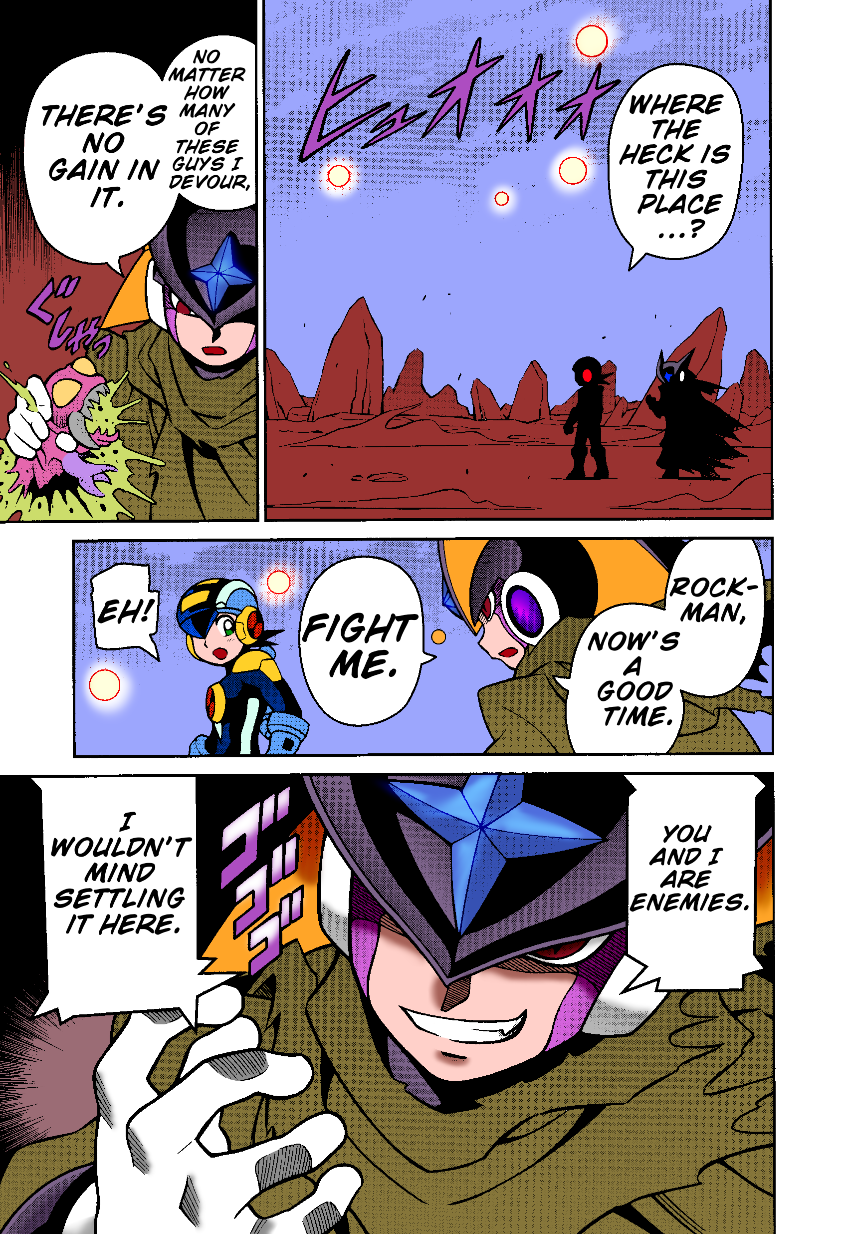 Mega Man Battle Network - Vol.13 Chapter 70.1: Pair's Journey Part 1 (Colored)