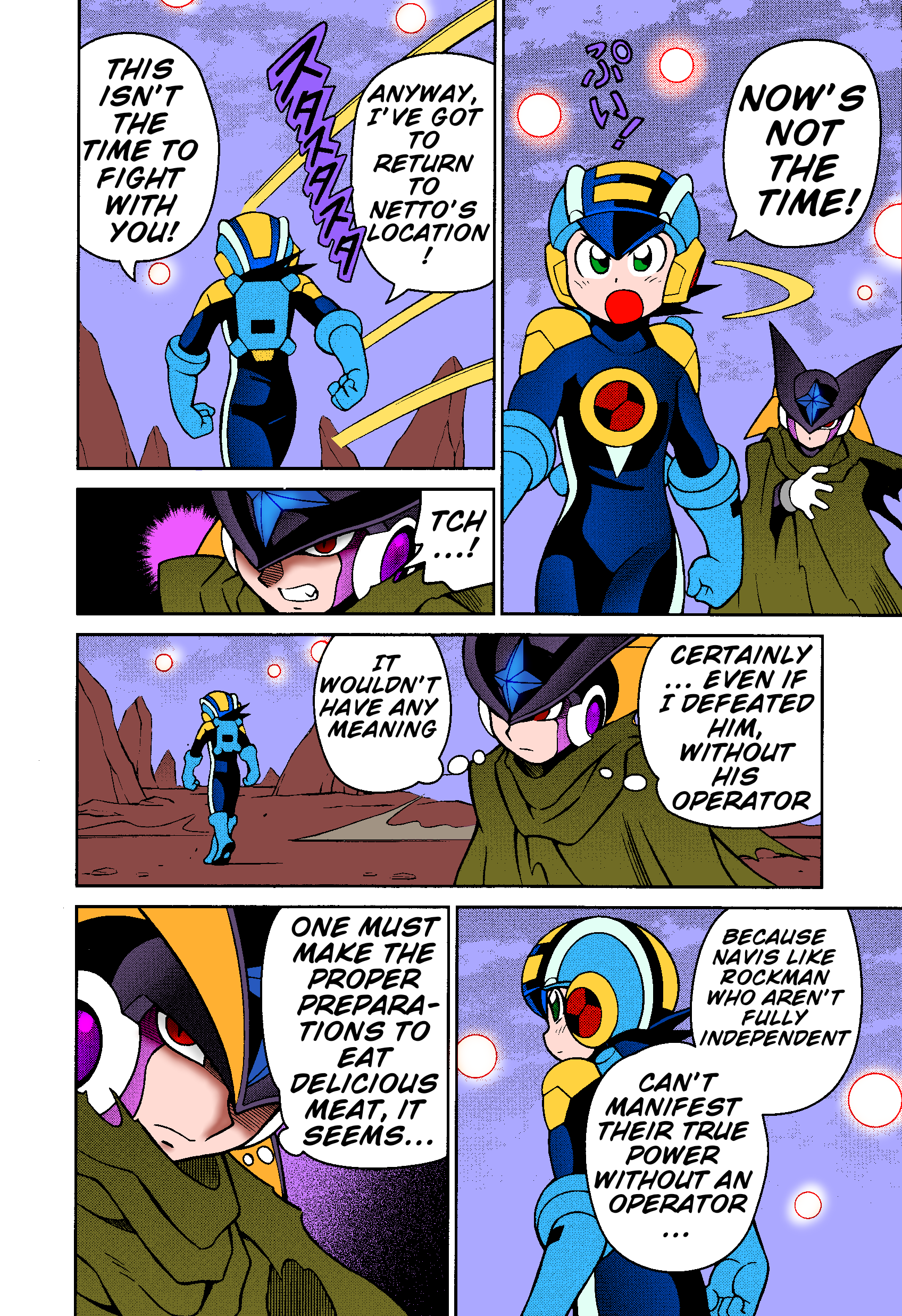 Mega Man Battle Network - Vol.13 Chapter 70.1: Pair's Journey Part 1 (Colored)