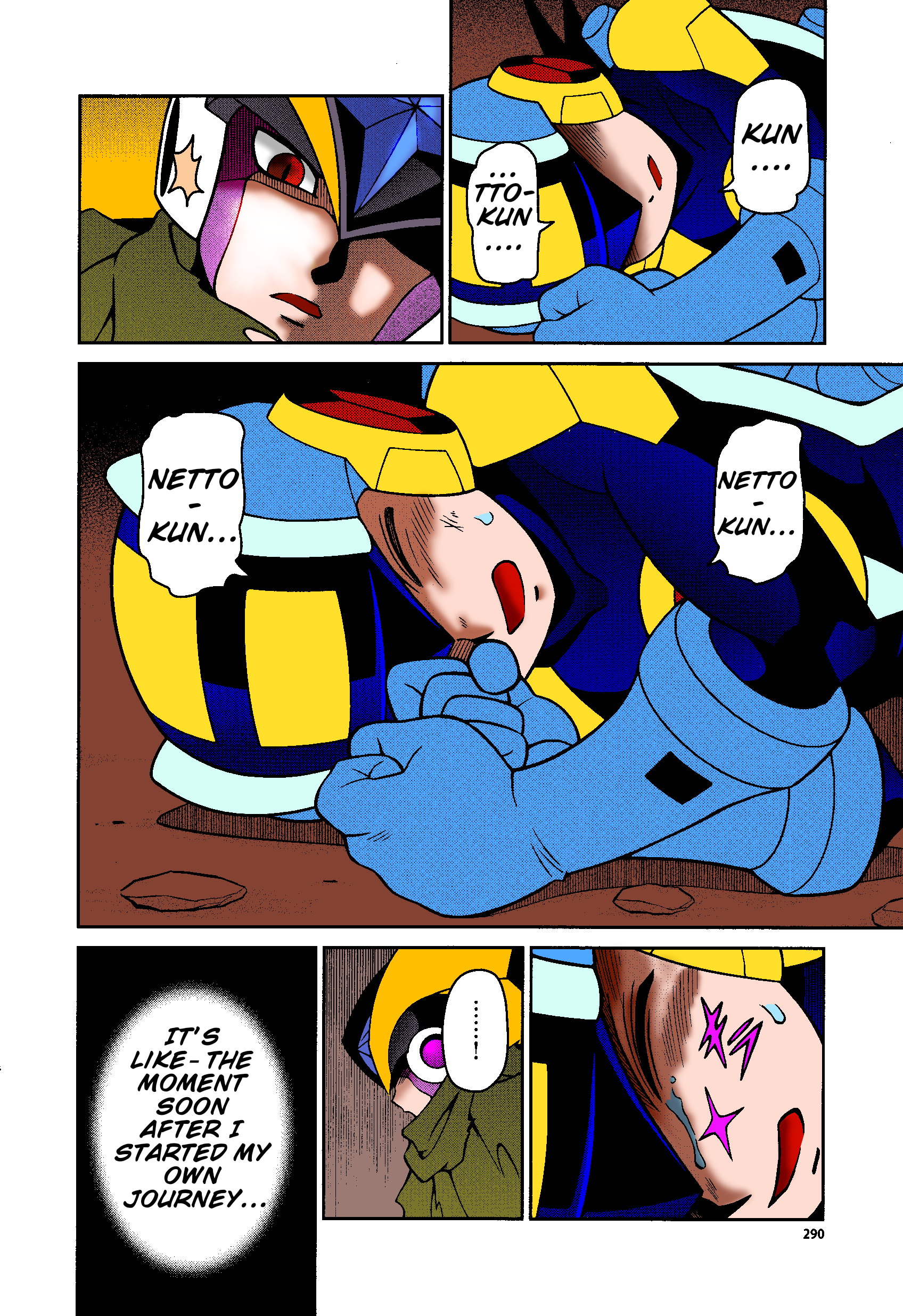 Mega Man Battle Network - Vol.13 Chapter 70.1: Pair's Journey Part 1 (Colored)