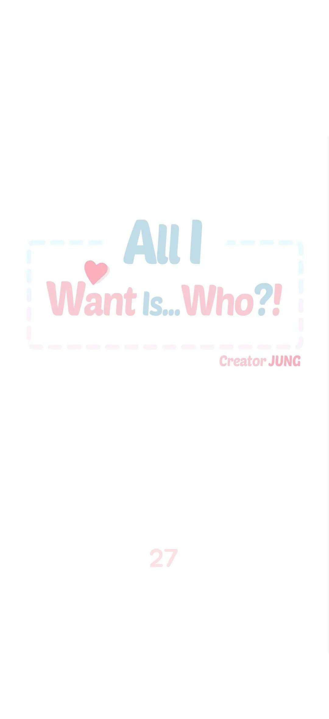 All I Want Is… Who?! - Chapter 27