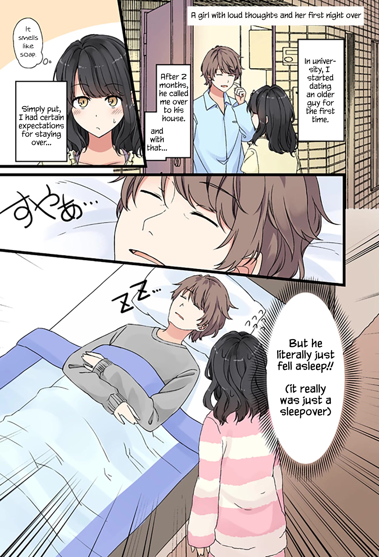 Girls À La Carte - Chapter 36: A Girl With Loud Thoughts And Her First Night Over