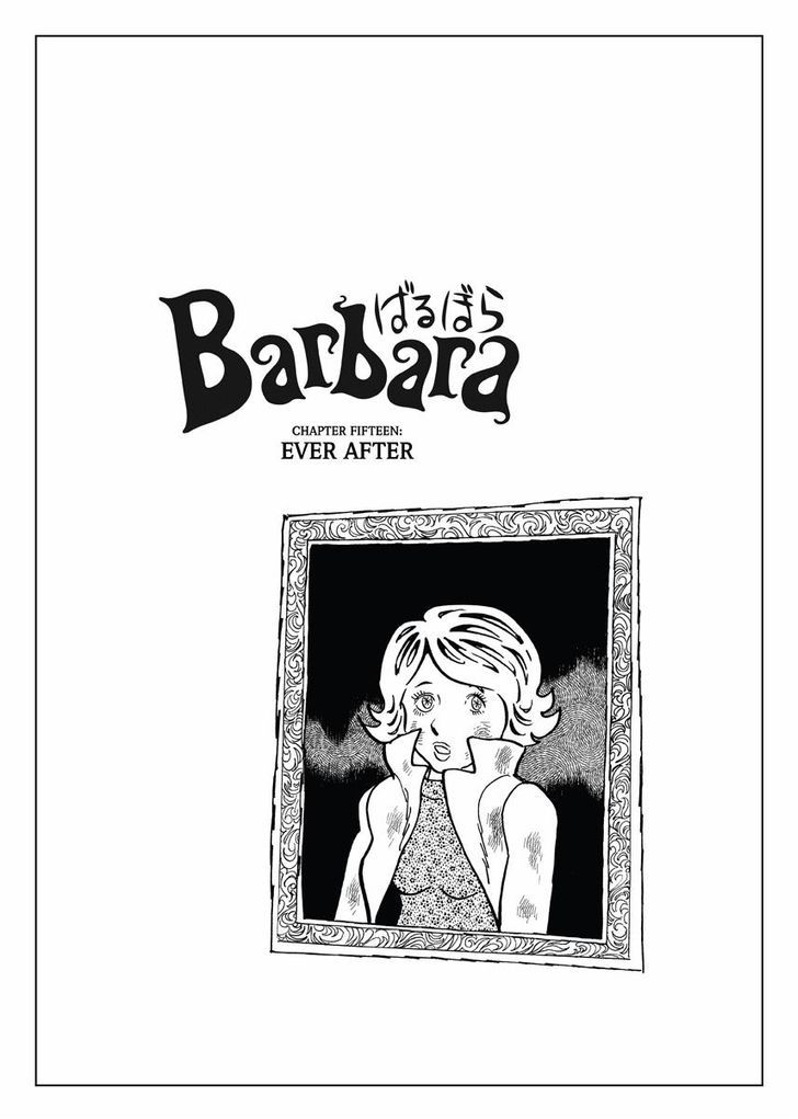 Barbara - Vol.1 Chapter 15 : Ever After