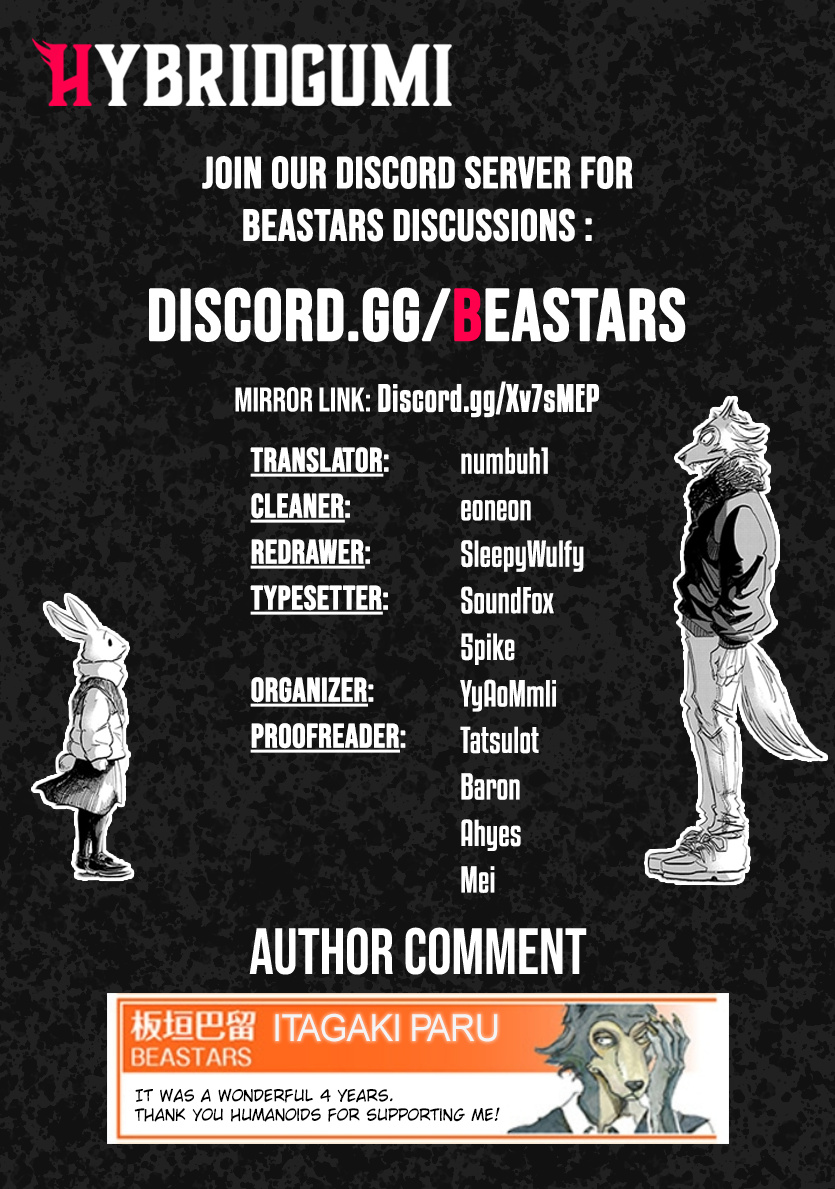 Beastars - Vol.22 Chapter 196: The Story Of A Wolf And A Rabbit