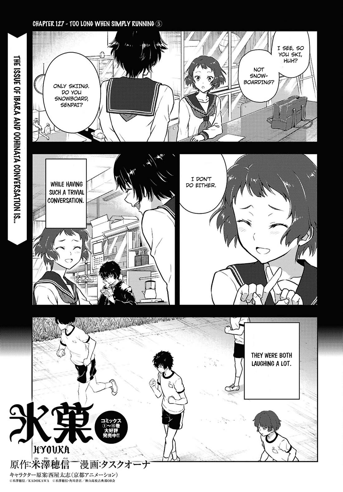 Hyouka - Chapter 127: Too Long When Simply Running ⑤