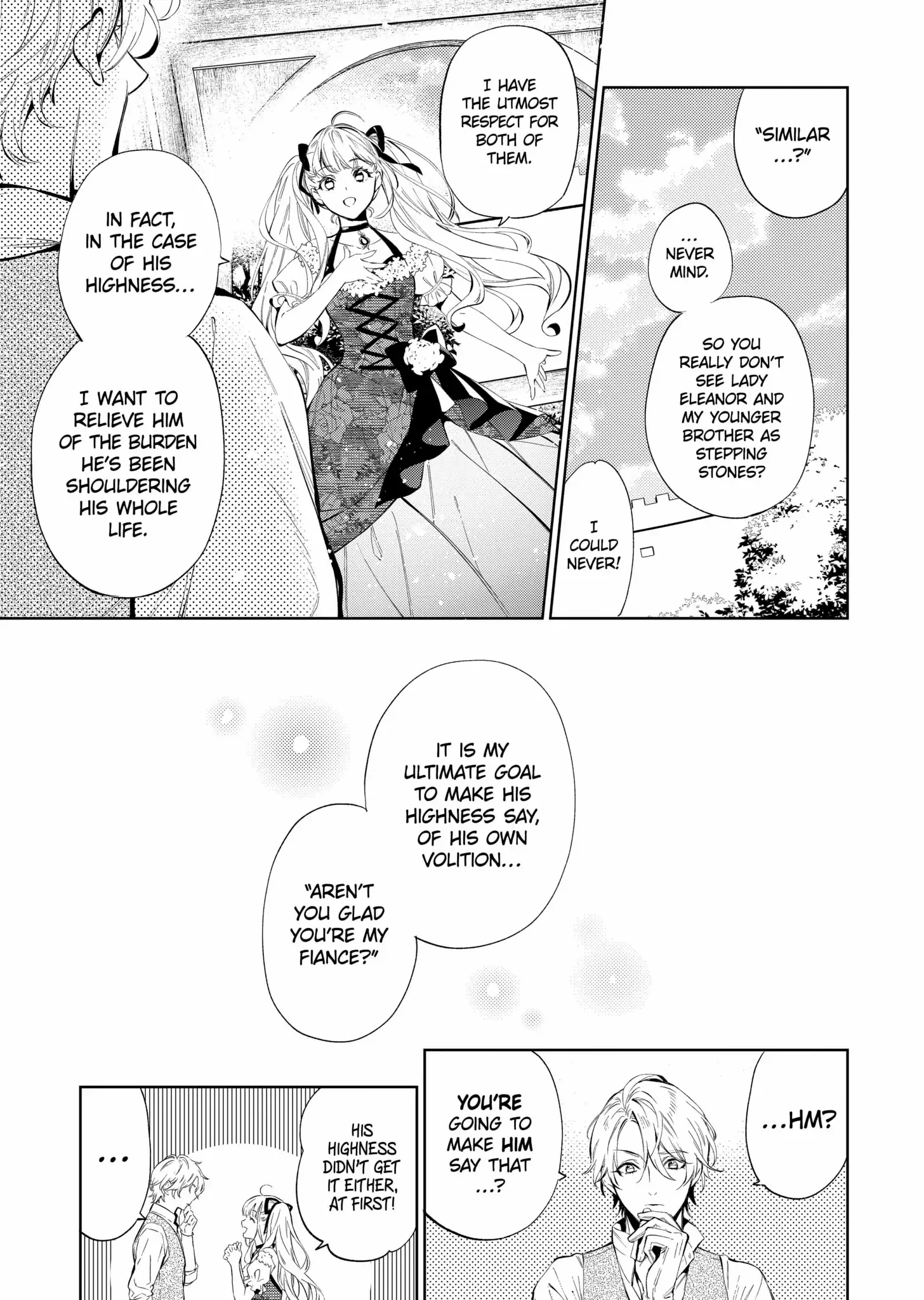 Villain Lady Wishes To Be Like Nightingale - Chapter 19.1