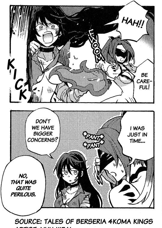 Tales Of Berseria 4Koma Kings - Chapter 3 : Slip