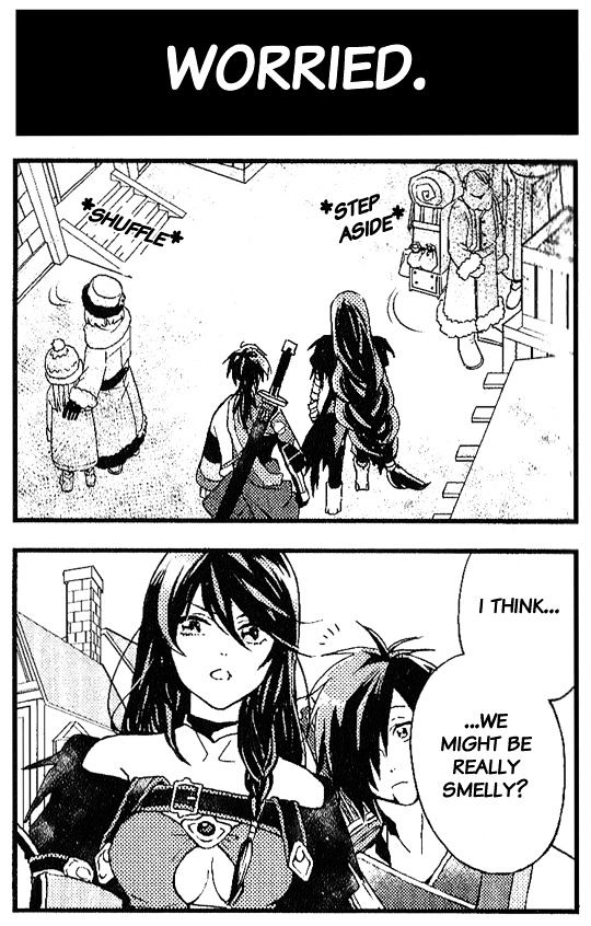 Tales Of Berseria 4Koma Kings - Chapter 2 : Worried.