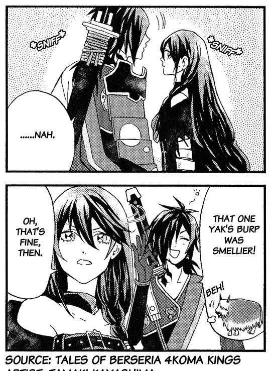 Tales Of Berseria 4Koma Kings - Chapter 2 : Worried.