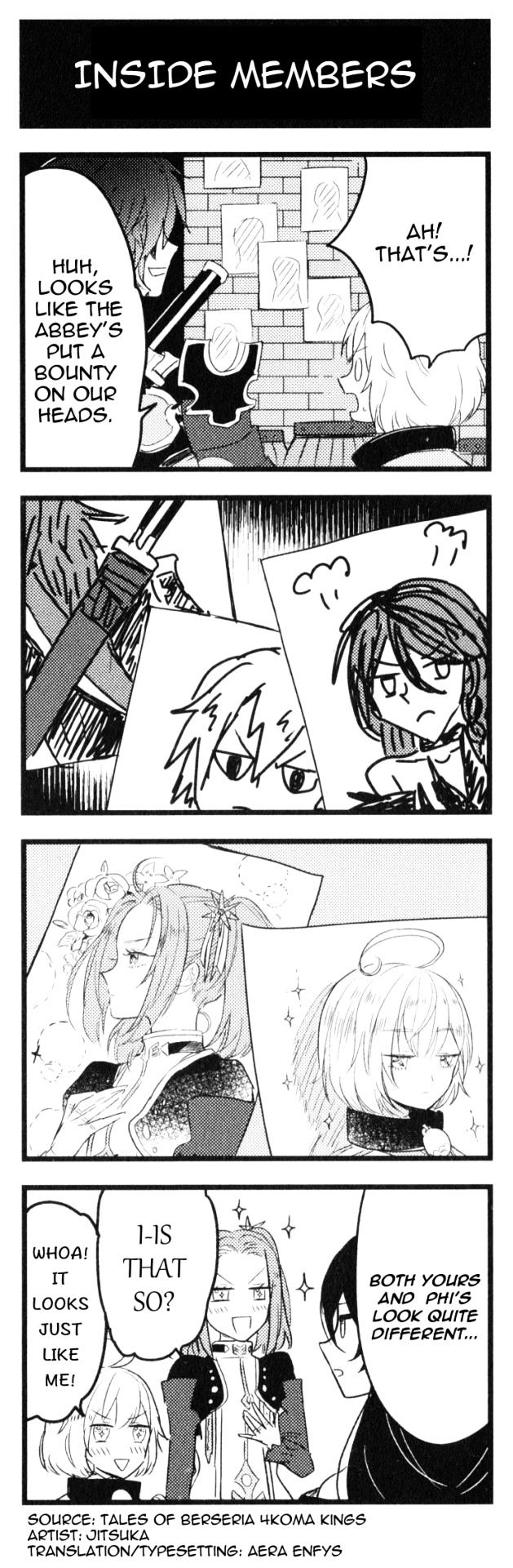 Tales Of Berseria 4Koma Kings - Chapter 9 : Inside Members