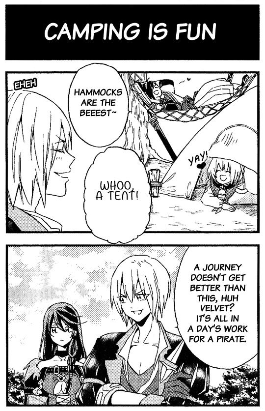 Tales Of Berseria 4Koma Kings - Chapter 5 : Camping Is Fun