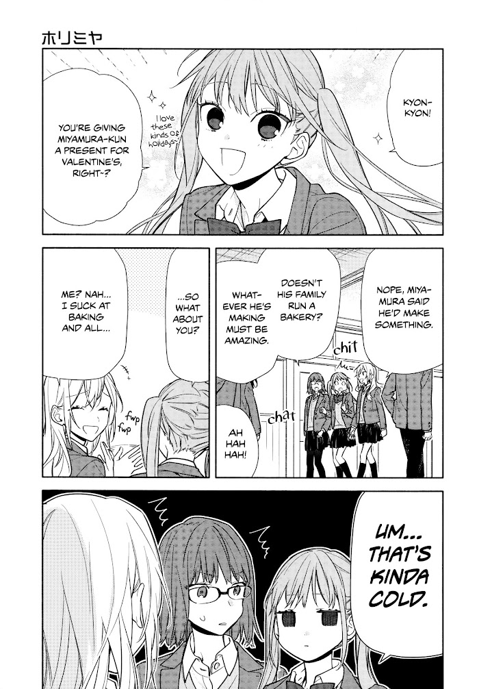 Hori-San To Miyamura-Kun - Chapter 117