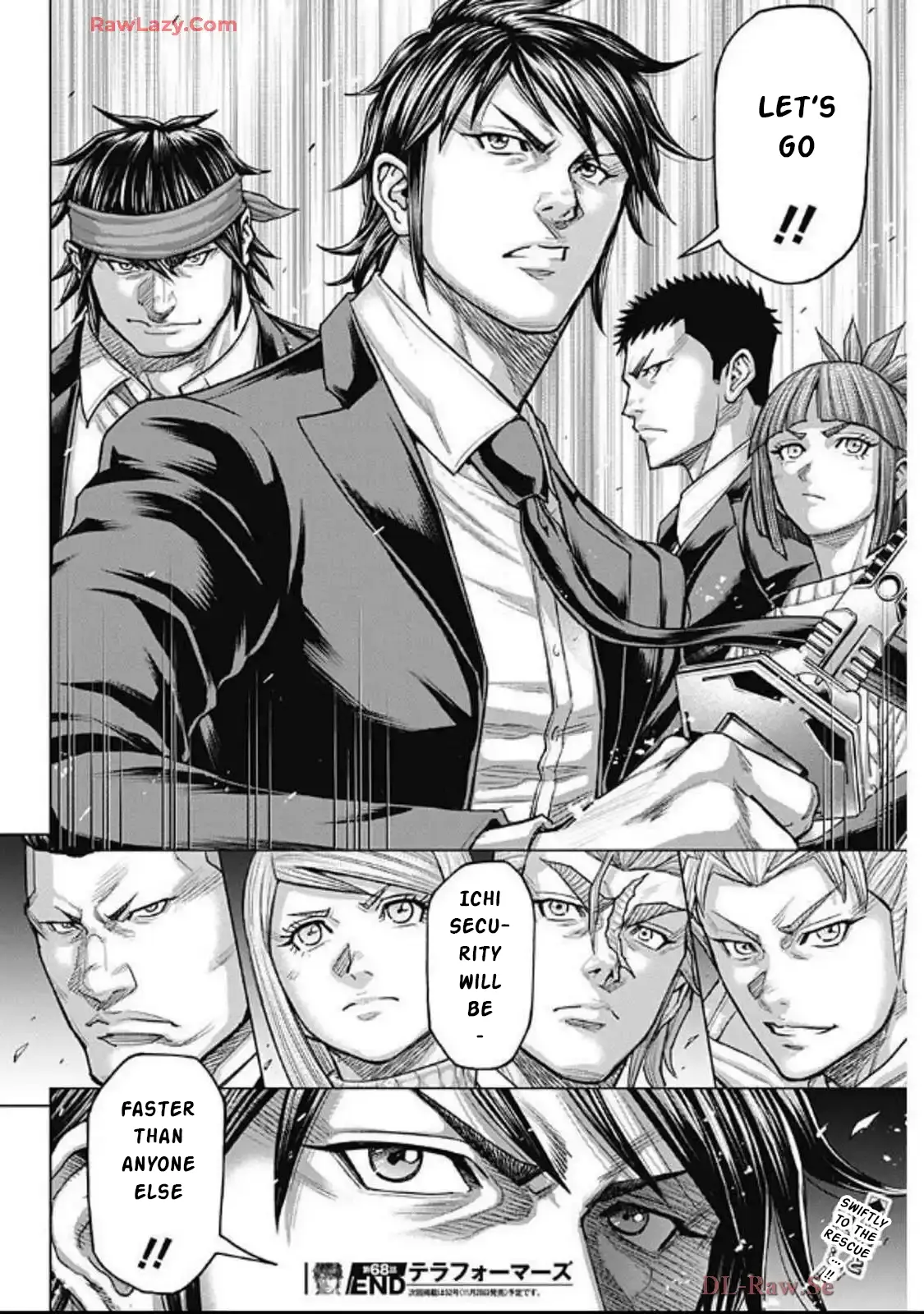 Terra Formars - Vol.24 Chapter 247: Security On Call Private Company Ichi Security