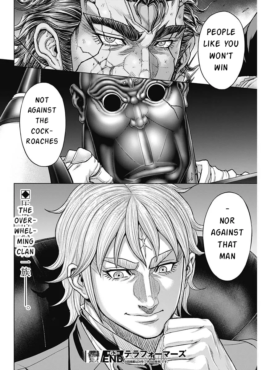 Terra Formars - Vol.24 Chapter 242: The Measure Of All Things Measure Of Shaped Objects