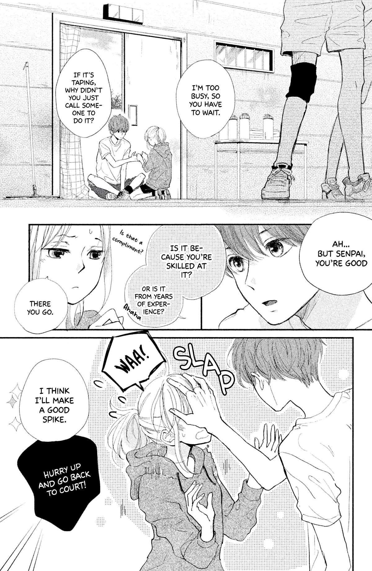 Atashi Kisushita - Chapter 5: Kiss 1 - Sea-Colored Train