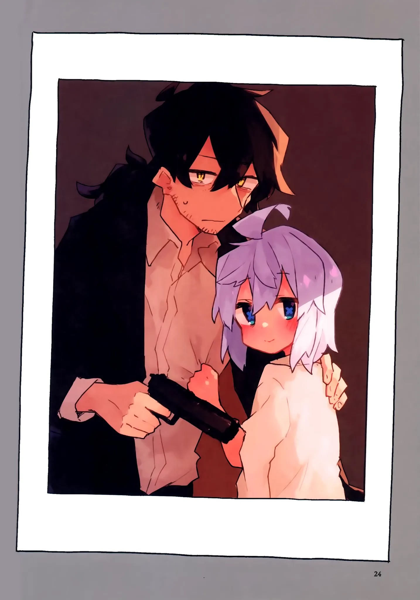 The Terrifying Hitman And The Little Girl He Took In (Fan Colored) - Chapter 10.6: Extra And Afterword