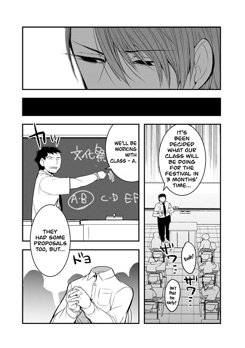 Kanojo Ni Awaseru Kao Ga Nai - Vol.2 Chapter 31: Mutou-Kun And The School Festival