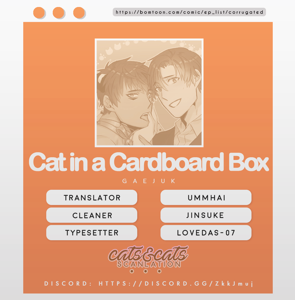 Cat In A Cardboard Box - Chapter 28