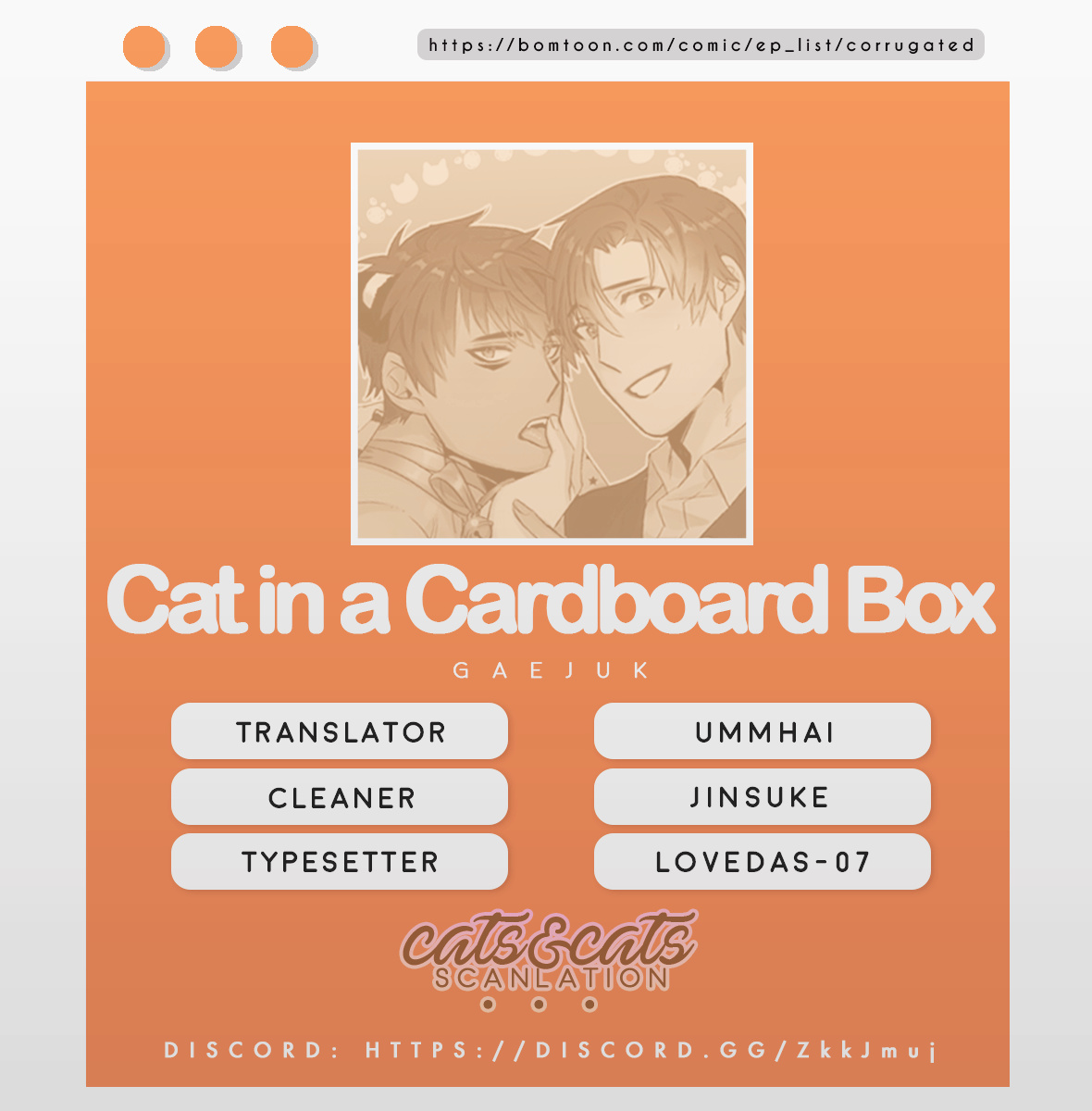 Cat In A Cardboard Box - Chapter 27